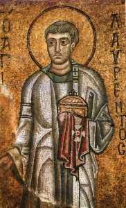 10 августа. Святой Лаврентий, диакон и мученик. Праздник 1