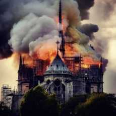 Обращение председателя Конференции католических епископов России в связи с пожаром в соборе Парижской Богоматери