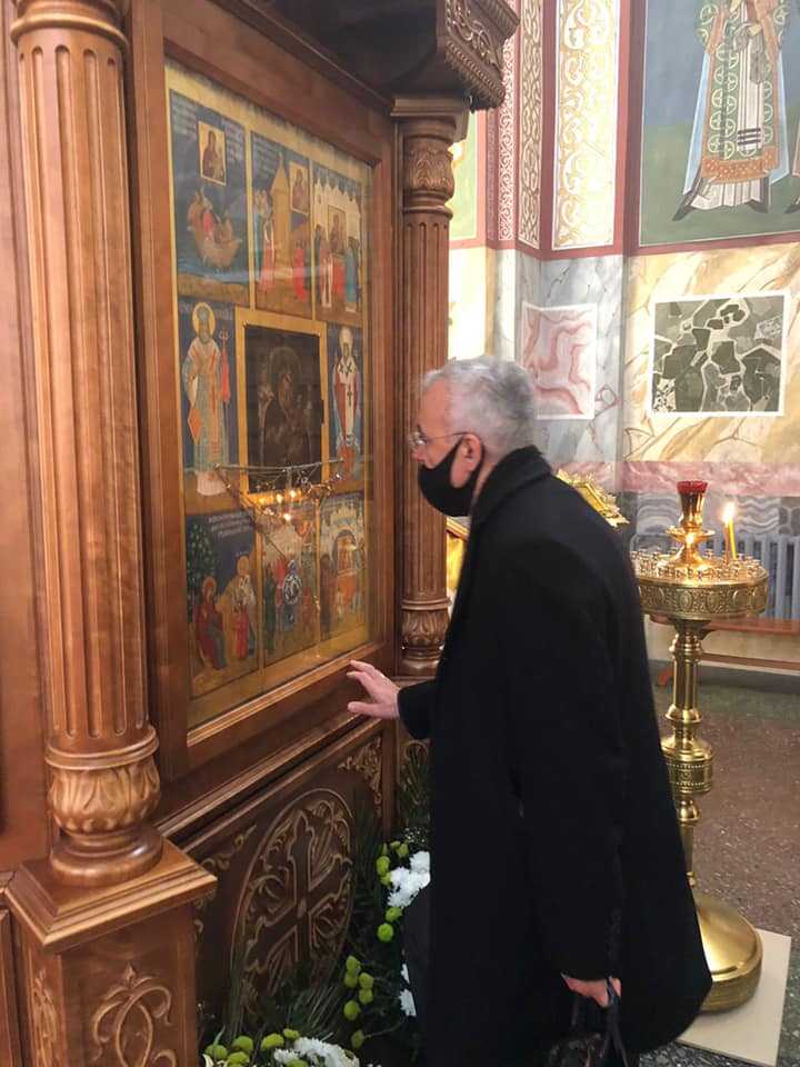 Братский визит к православным в Юрге 1